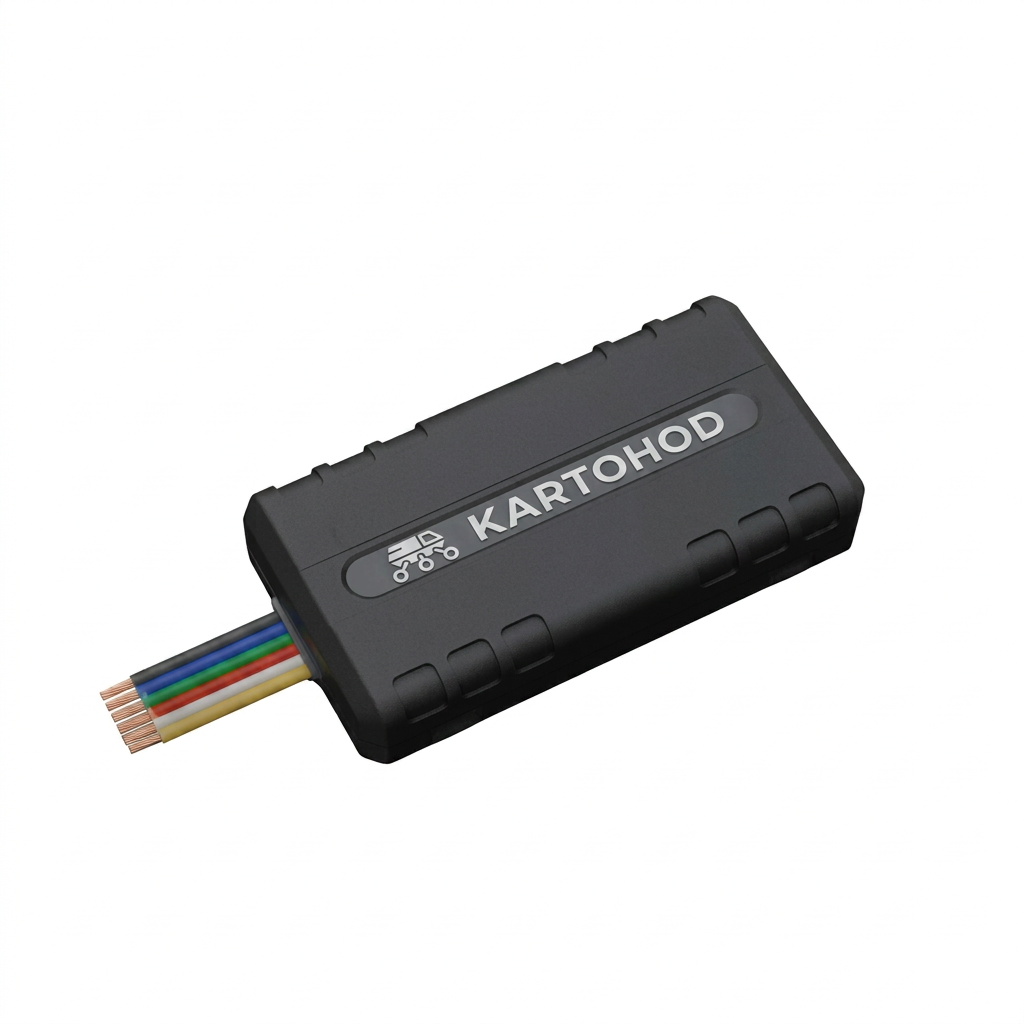 GPS/ГЛОНАСС трекер Kartohod с разъёмами для установки в автомобиль